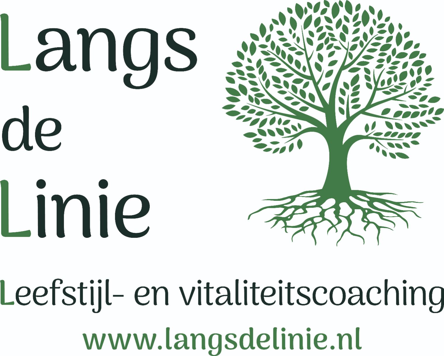 Logo Leefstijl- & Vitaliteitscoaching Langs de Linie